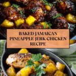 Baked Jamaican Pineapple Jerk Chicken Recipe