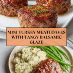 Mini Turkey Meatloaf Recipe