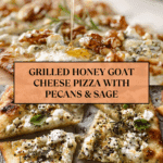 Grilled Honey Goat Cheese Pizza Recipe