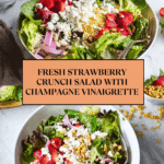 Strawberry Crunch Salad with Champagne Vinaigrette Recipe