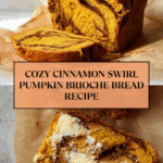 Rich cinnamon swirl pumpkin brioche bread Recipe