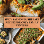 Spicy Salmon Sushi Bake is a must-try recipe today! Recipe