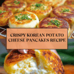 Korean Potato Cheese Pancakes