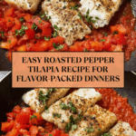 Savor Tilapia in Roasted Pepper Sauce – A Flavor Delight Recipe