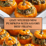 Stuffed Mini Pumpkins Recipe