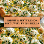 Lemon Pizza with Fresh Herbs Recipe