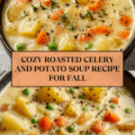 Roasted Celery and Potato Soup Recipe