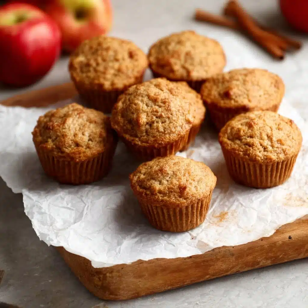 Healthy Apple Cinnamon Oat Muffins Recipe - Recipe Image