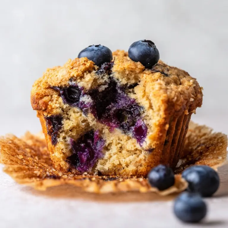 Homemade Blueberry Protein Muffins Recipe