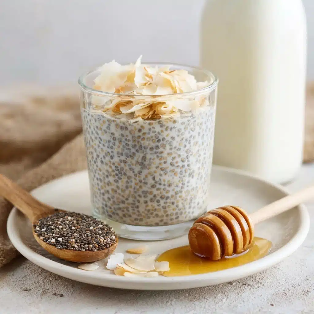 Easy Coconut Chia Pudding Recipe - Recipe Image