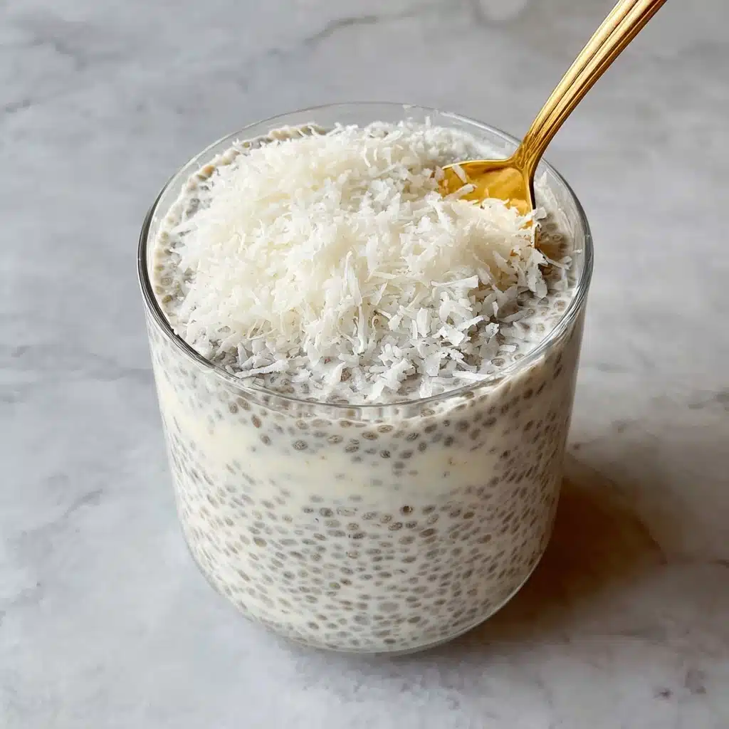 Easy Coconut Chia Pudding Recipe - Recipe Image