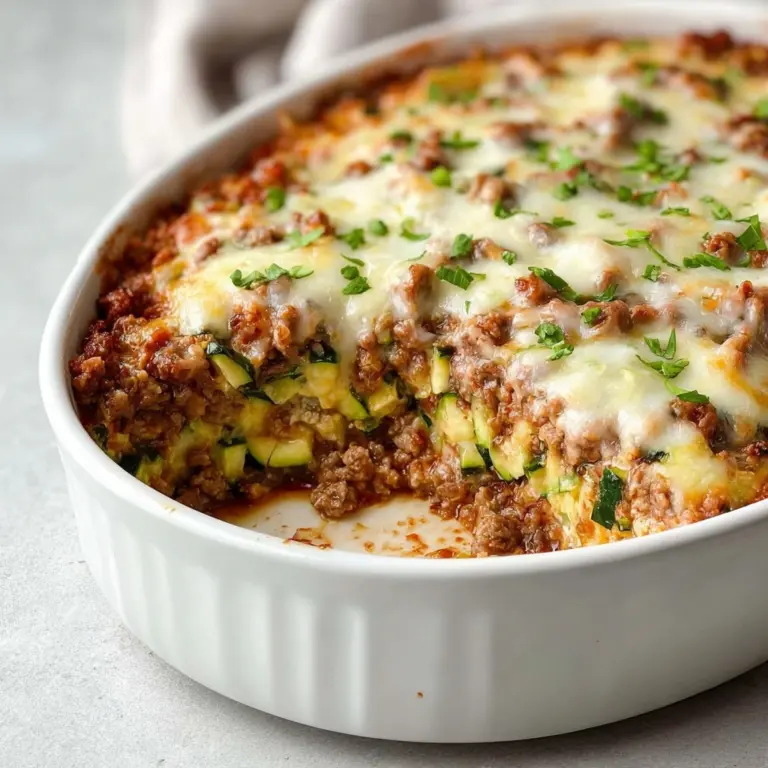 Zucchini Pizza Casserole Recipe