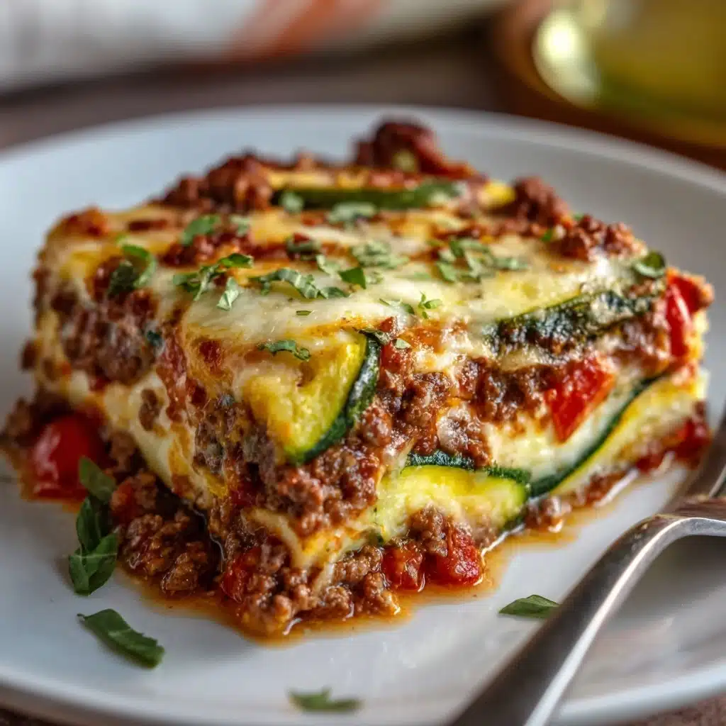 Zucchini Pizza Casserole Recipe - Recipe Image