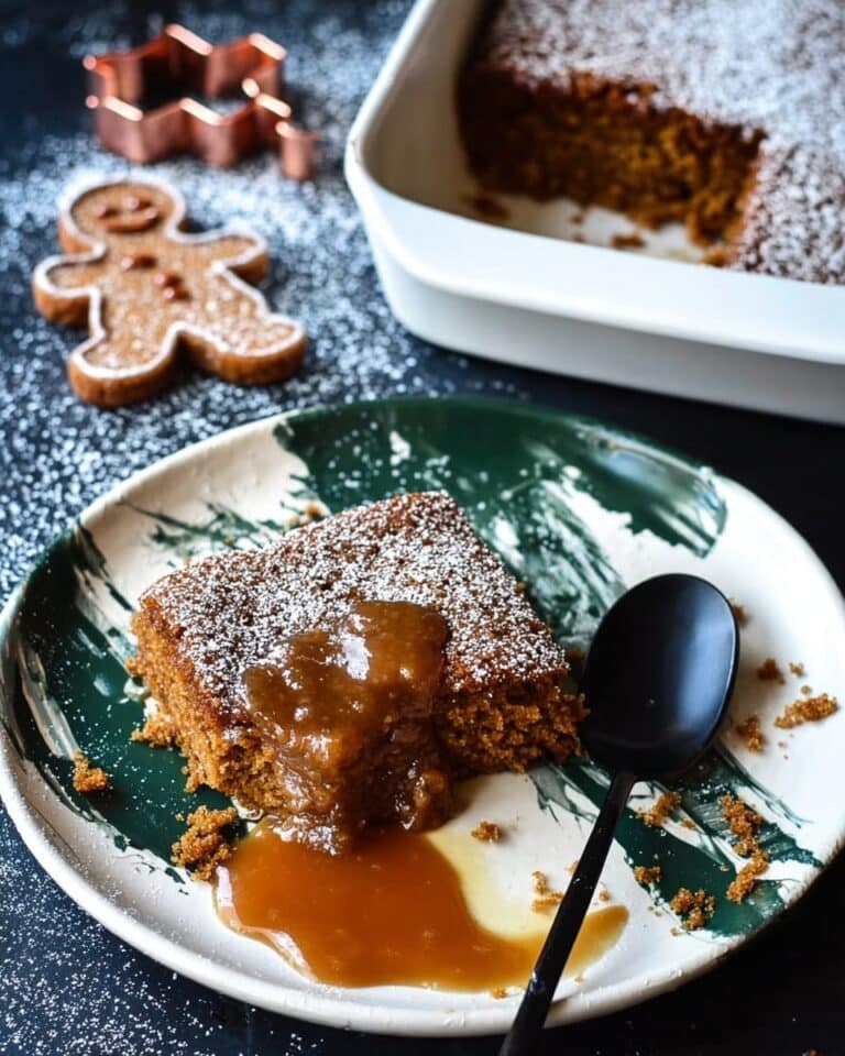 Gingerbread Pudding Cake Recipe