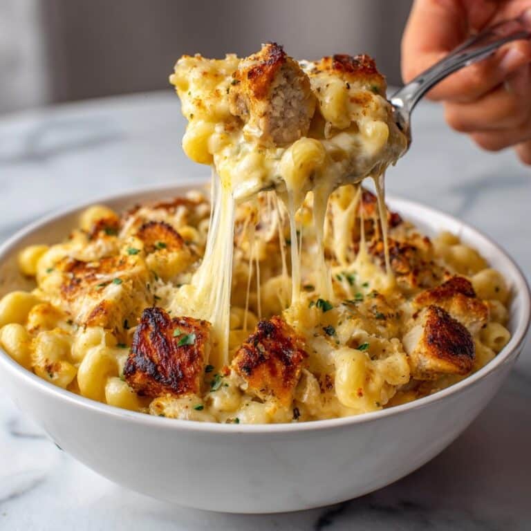 Creamy Honey Pepper Chicken Mac and Cheese Recipe