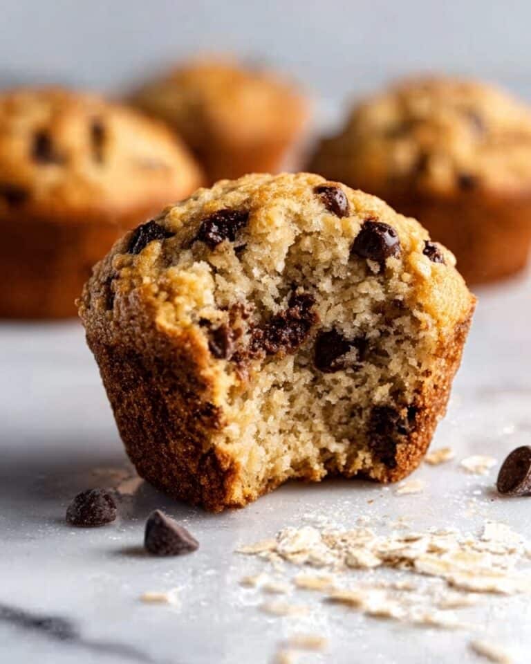 Oatmeal Chocolate Chip Breakfast Muffins Recipe