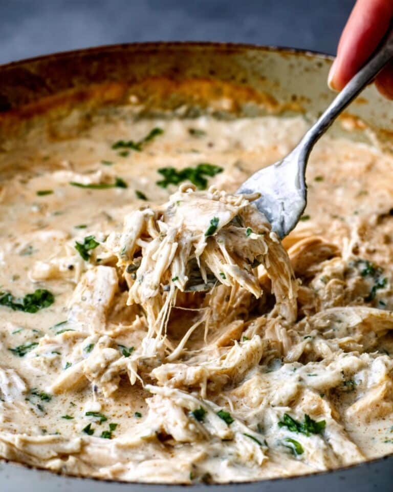 Slow Cooker Creamy Chicken and Gravy Recipe