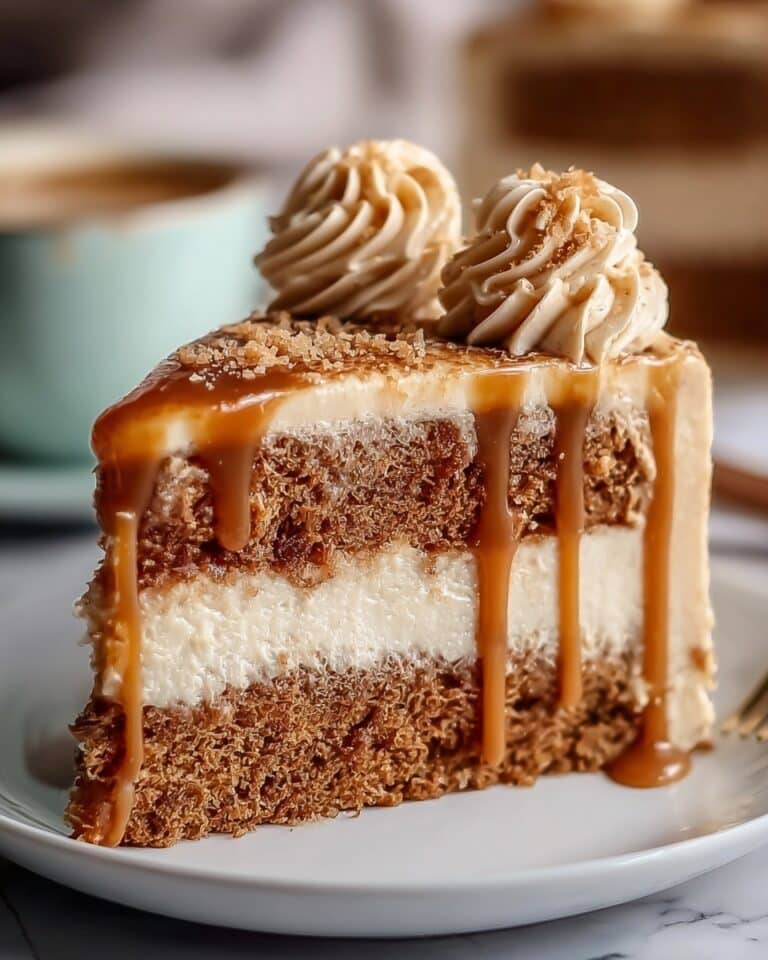 Irresistible Caramel Coffee Buttercream Cake Recipe