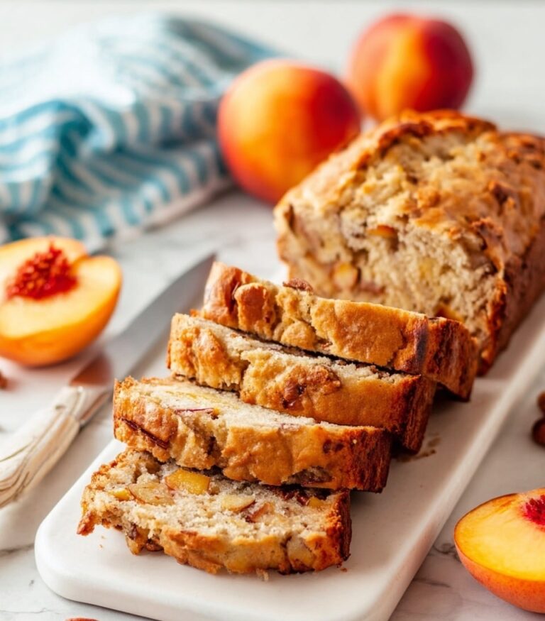 Peach Pecan Bread Recipe
