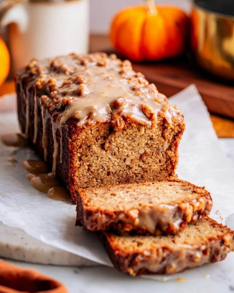 Amish Apple Fritter Bread with Cinnamon Sugar Glaze Recipe