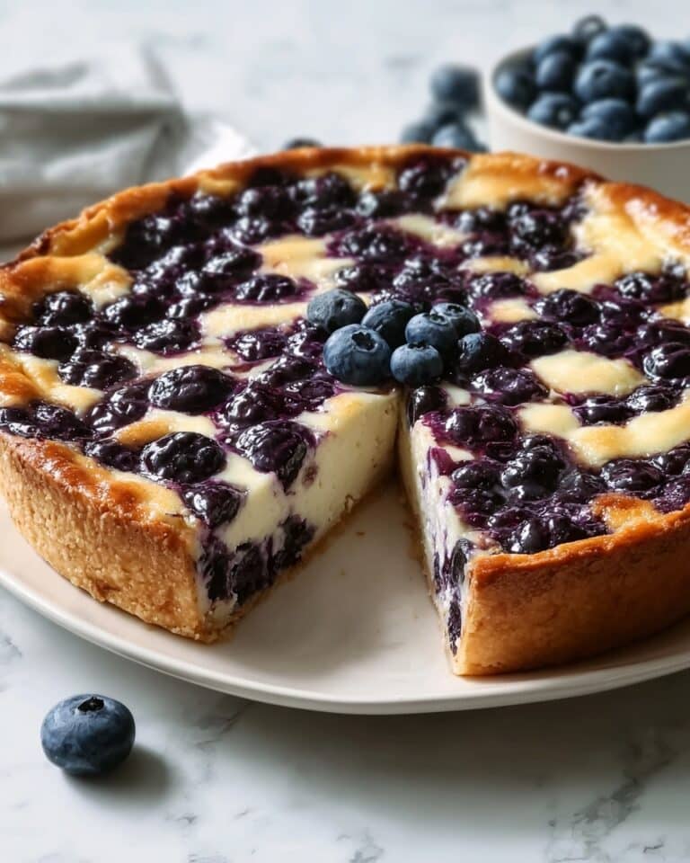 Blueberry Cottage Cheese Breakfast Bake Recipe