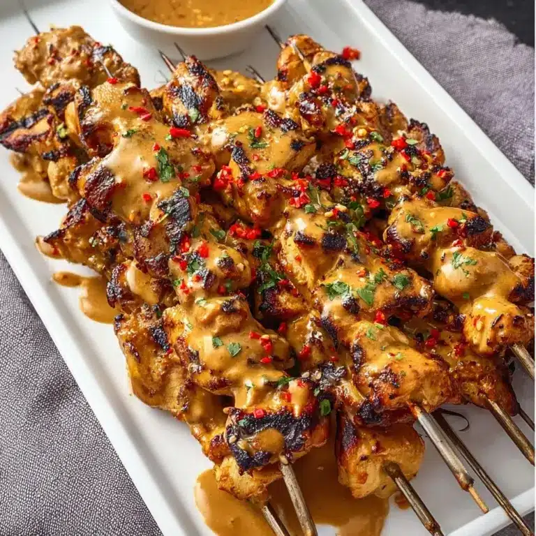 thai coconut chicken skewers Recipe