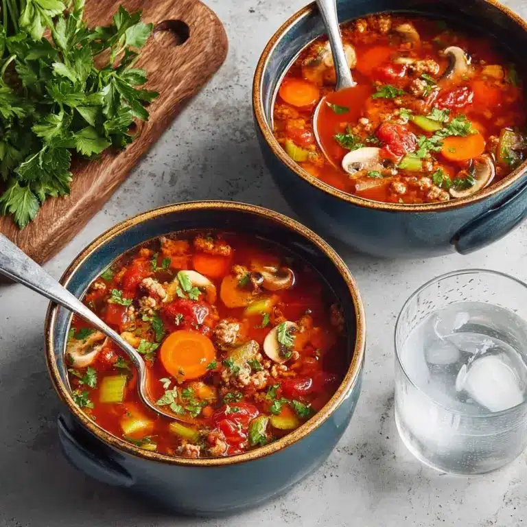 Turkey Vegetable Soup Recipe