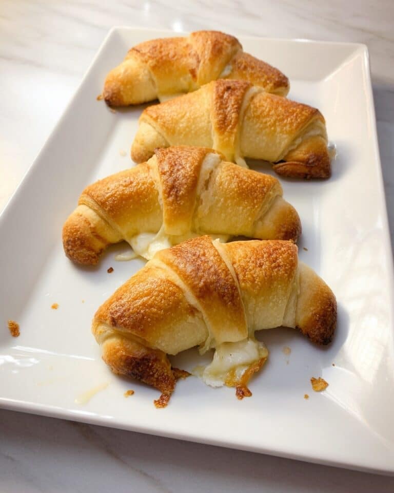Apple Brie Crescent Roll Appetizer with Honey Recipe