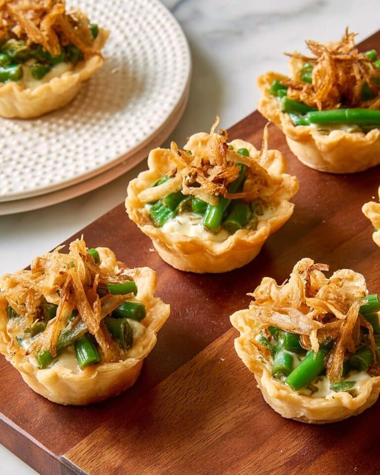 Green Bean Casserole Cups Recipe