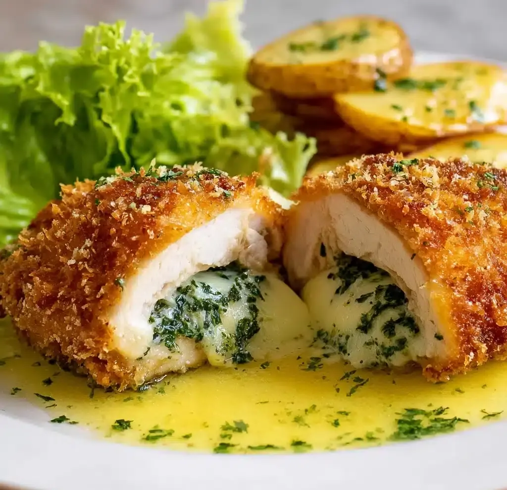 Crispy Chicken Kiev Delight Recipe