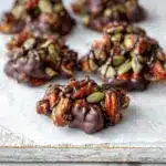 Dark Chocolate Nut Squares Recipe