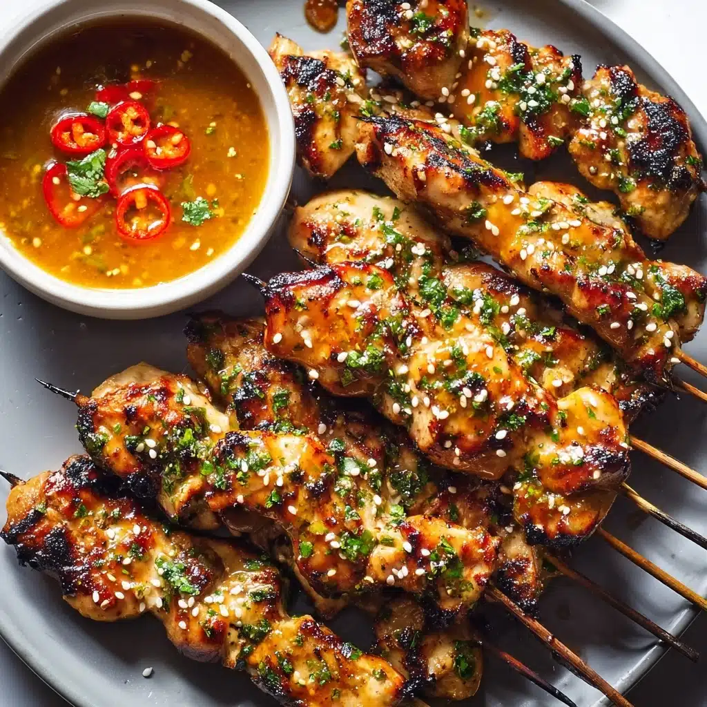 thai coconut chicken skewers Recipe - Recipe Image