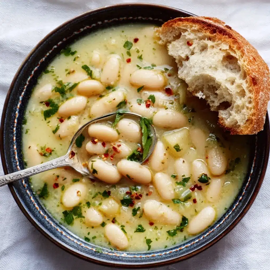 Italian White Bean Soup Recipe - Recipe Image