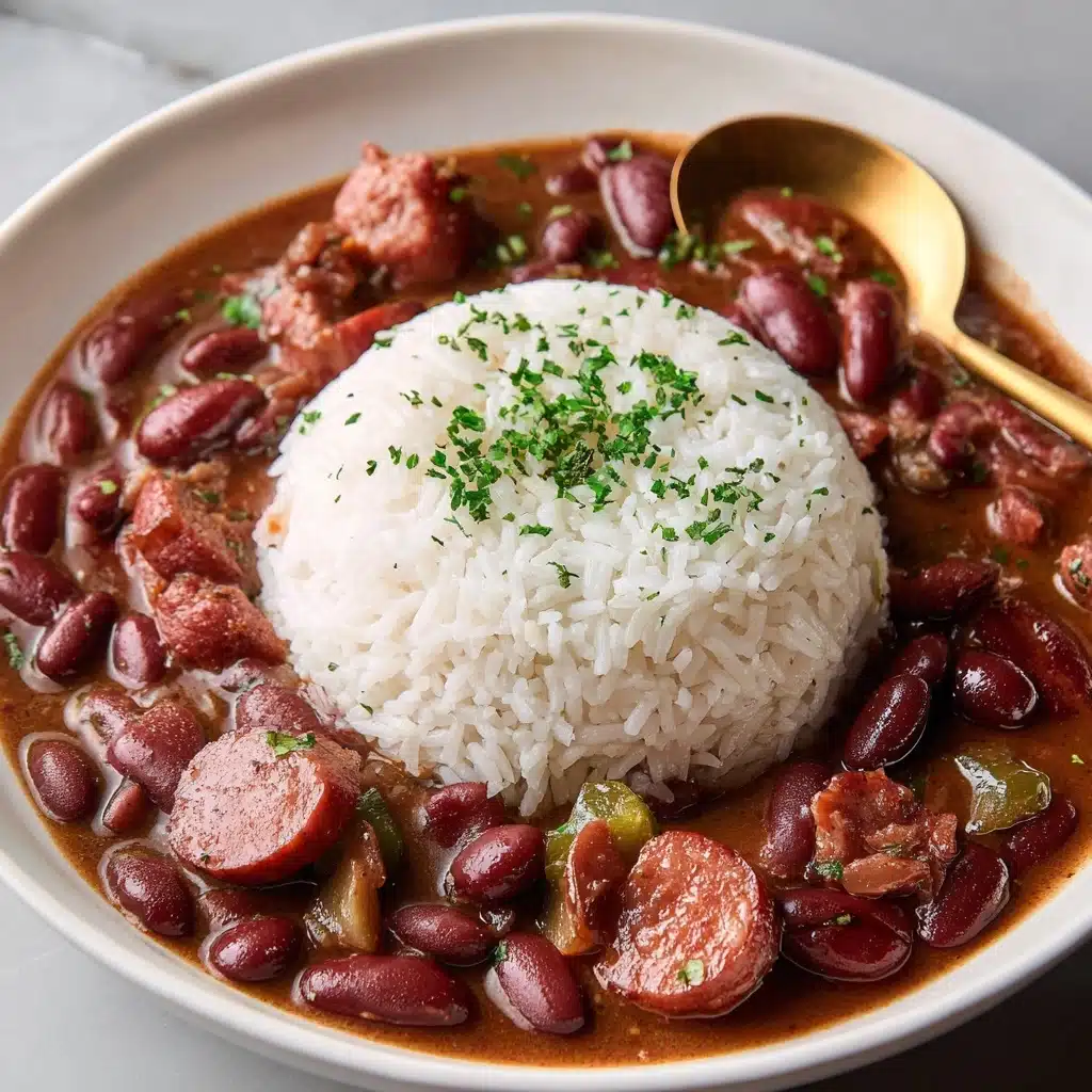 Authentic Louisiana Red Beans and Rice Recipe - Recipe Image