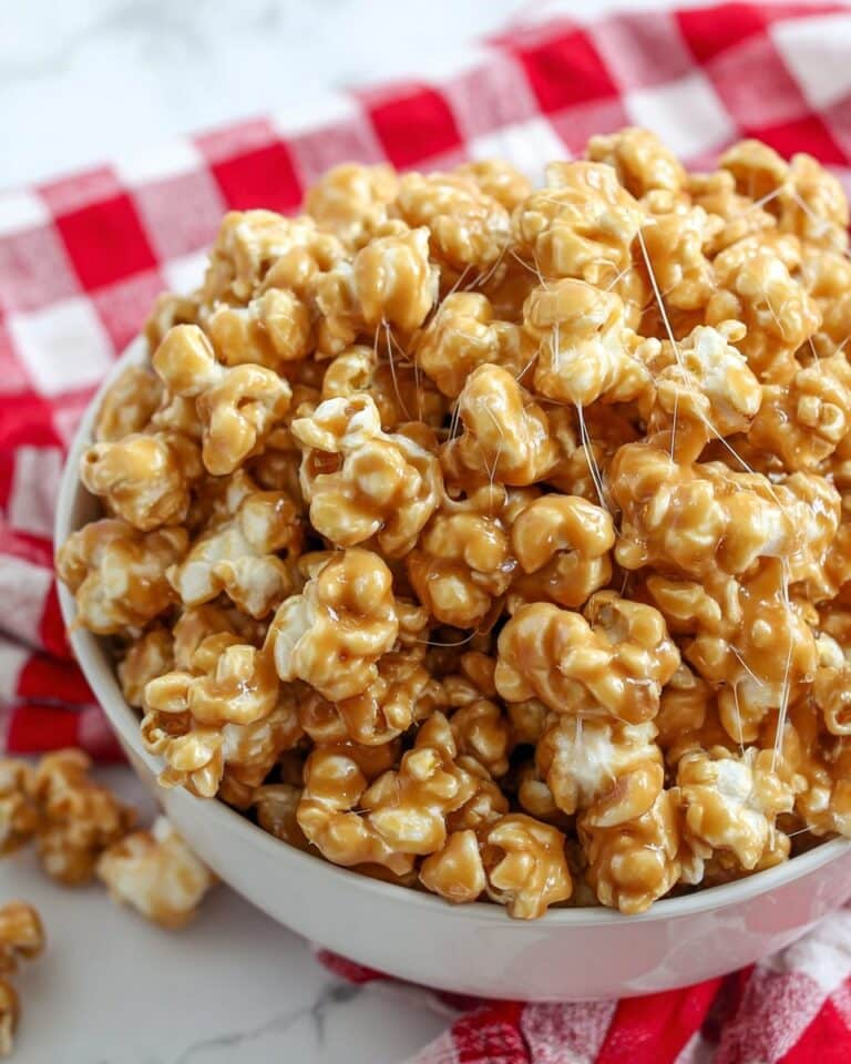 Marshmallow Caramel Corn Recipe
