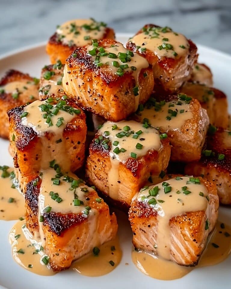 Crispy Bang Bang Salmon Bites Recipe