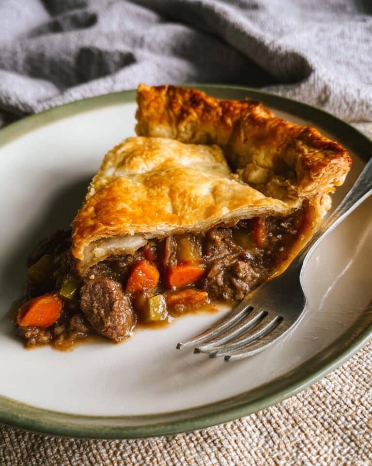 Hearty Irish Guinness Beef Pie Bursting with Flavor Recipe