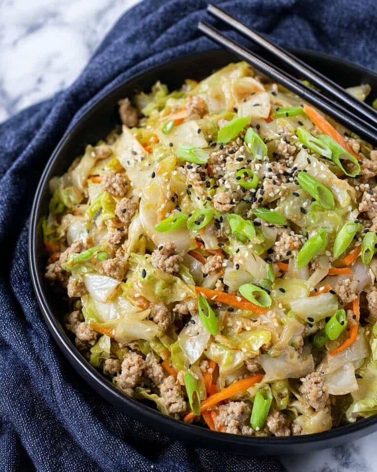 Egg Roll in a Bowl (One-Skillet, Keto) Recipe