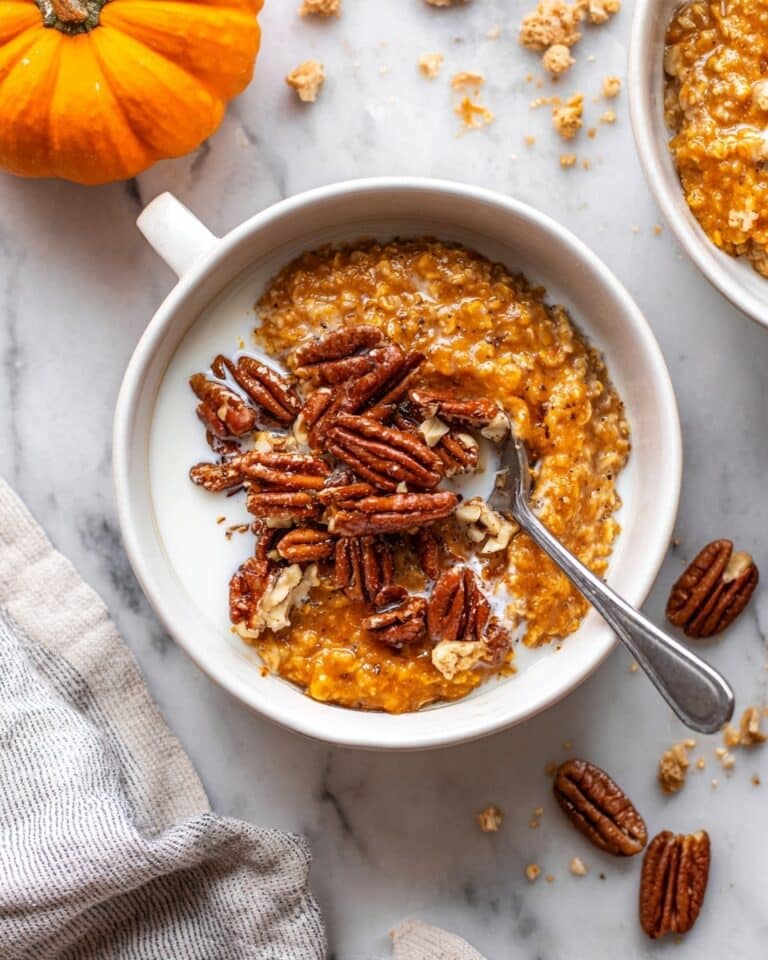 Warm Spiced Pumpkin Oatmeal Recipe