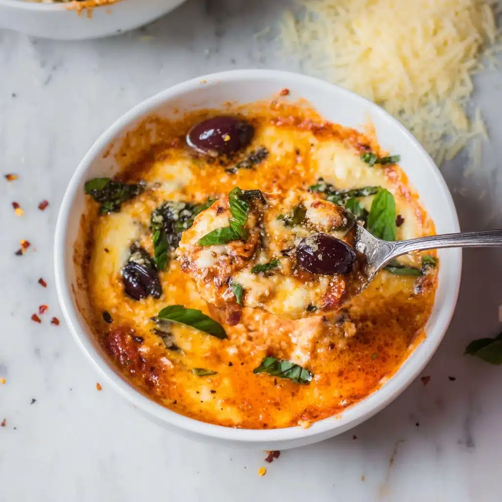 Cottage Cheese Pizza Bowl Recipe - Recipe Image