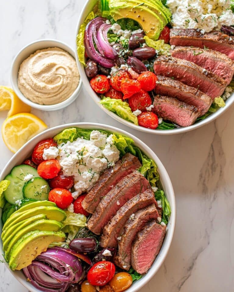Mediterranean Steak Bowls Recipe