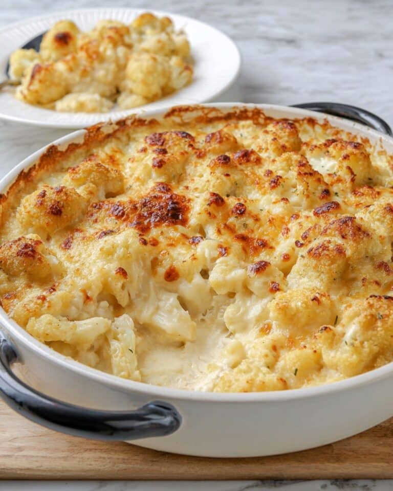 Cheesy Cauliflower Casserole Recipe