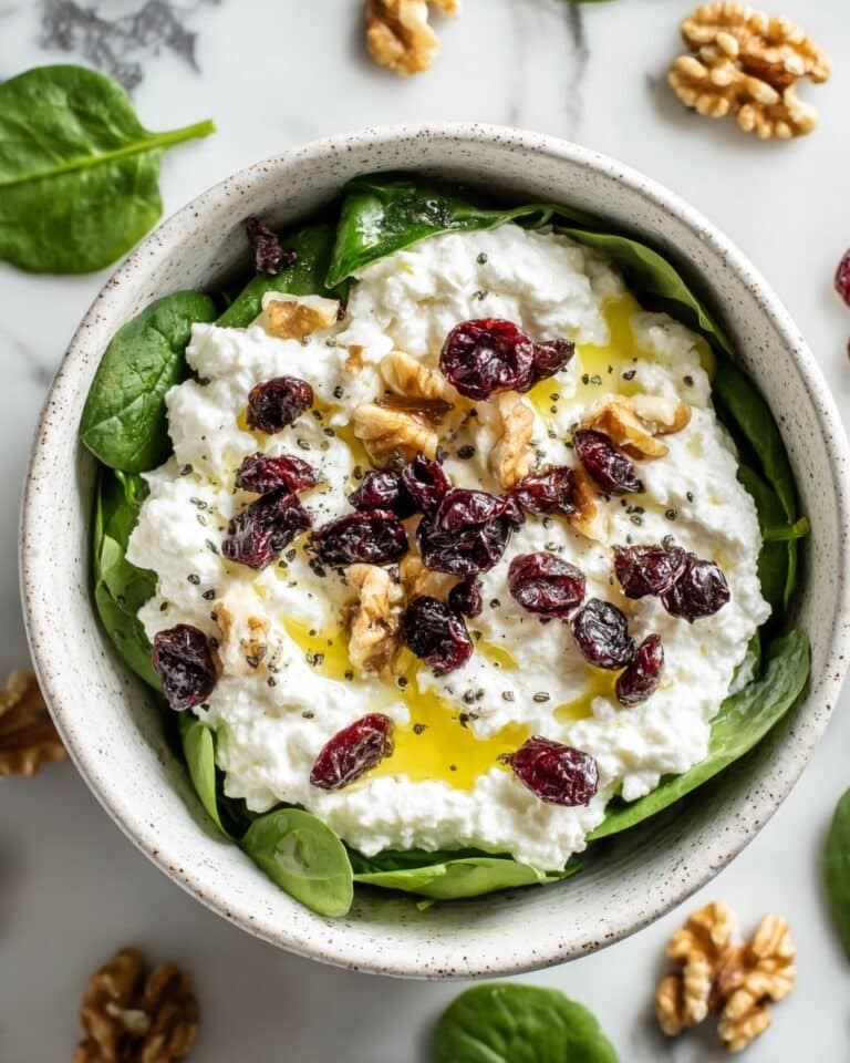 Cottage Cheese and Spinach Salad Recipe