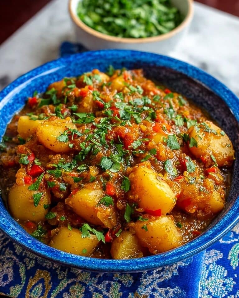 Dopiazeh Aloo (Persian Potato Curry) Recipe