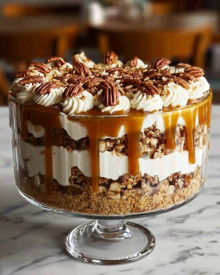 Maple Pecan & Pumpkin Cheesecake Trifle Recipe