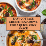 Cottage Cheese Pizza Bowl Recipe
