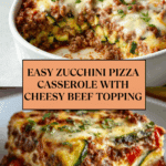 Zucchini Pizza Casserole Recipe