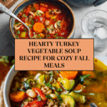 Turkey Vegetable Soup Recipe