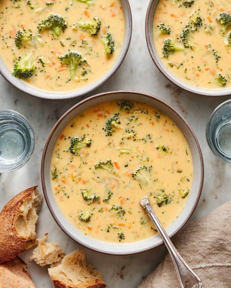 Instant Pot Broccoli Cheddar Soup Recipe