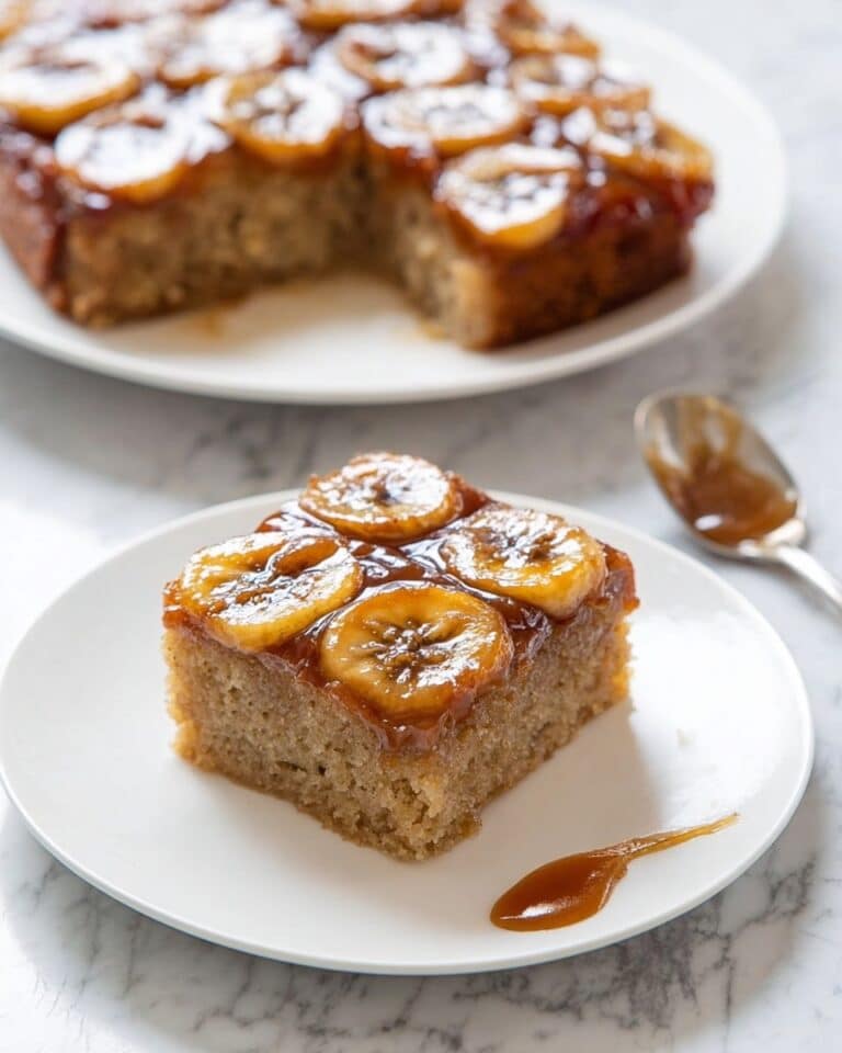 Upside-Down Banana Bread Cake Recipe